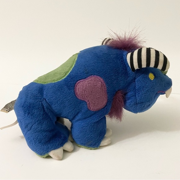 Ganz Webkinz Midnight Monster Stuffed Animal Plush Toy Ugly Ogre No Code - Picture 5 of 15